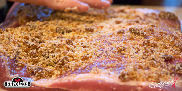 rub the bacon