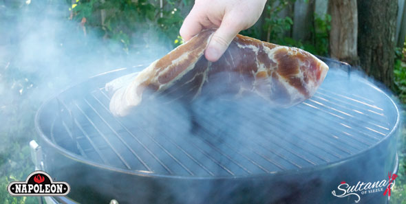 rub the bacon